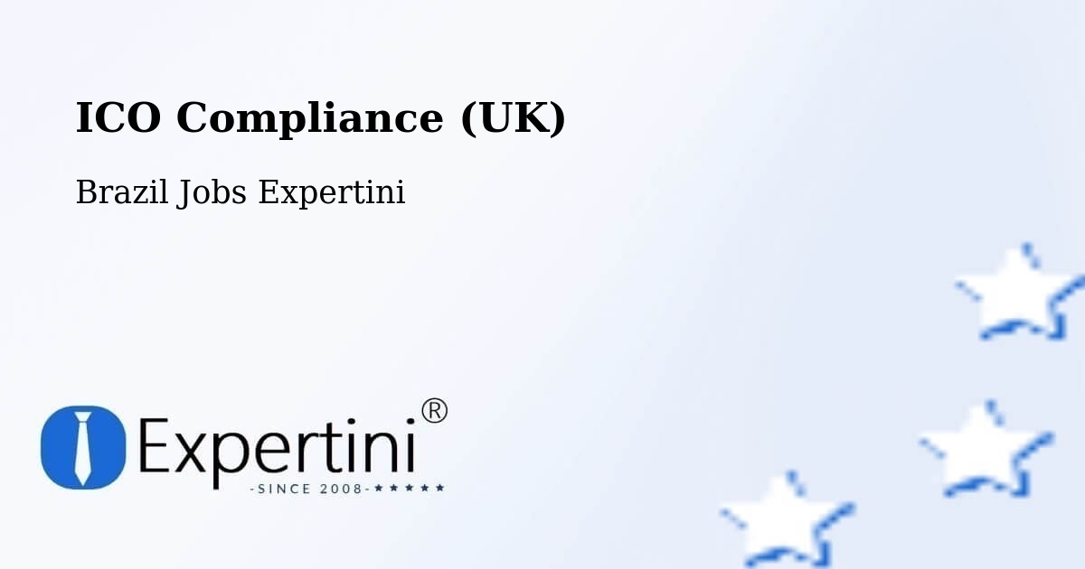 UK Data Protection & ICO Compliance – Pomerode - Brazil Jobs Expertini