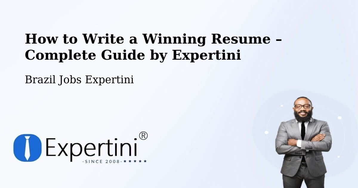 Resume Writing Guide for Job Seekers – Pomerode - Pomerode, Brazil Jobs Expertini